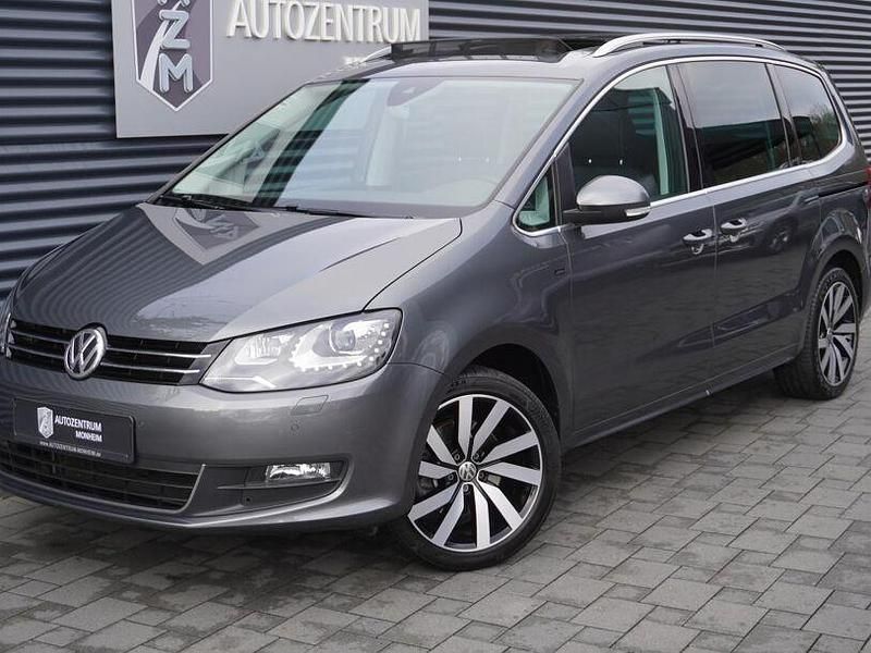 Gebraucht VW Sharan 150 PS (110 kW) 2018 Indiumgrau metallic Van / Kleinbus
