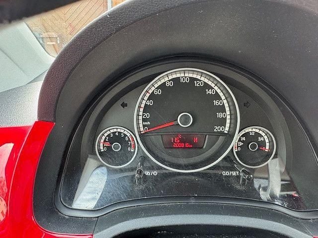 Gebraucht VW up! high up! 75 PS (55 kW) 2015 Rot Kleinwagen