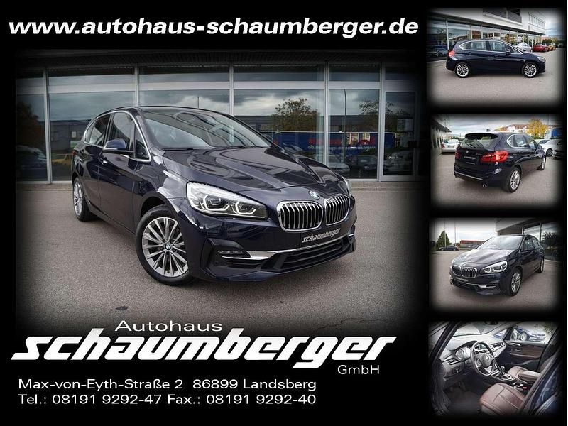 Gebraucht BMW 218 Luxury Line 150 PS (110 kW) 2019 Imperialblau Kombi