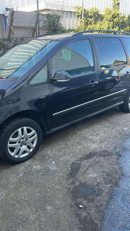 Gebraucht VW Sharan 115 PS (84 kW) 2006 Schwarz Van / Kleinbus
