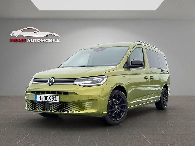 Gebraucht VW Caddy Maxi Style 114 PS (83 kW) 2021 Dark maroon Van / Kleinbus