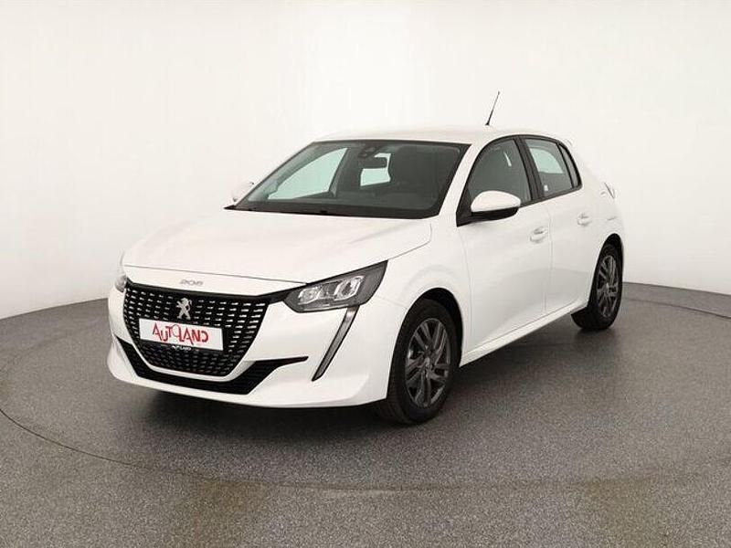 Weiß Gebraucht 2021 Peugeot 208 Kleinwagen | 12.490 € (Fairer Preis) - Bild 1/4