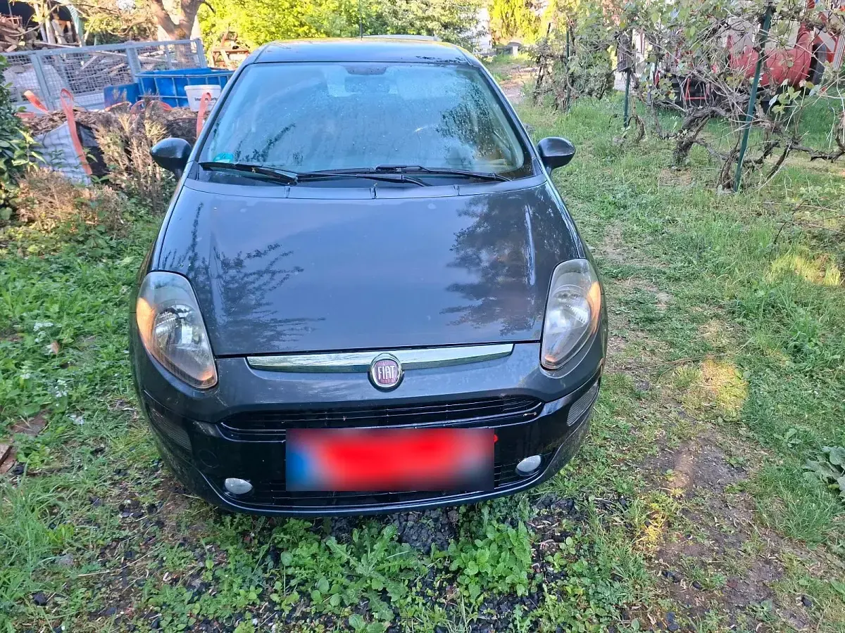 Gebraucht Fiat Punto 69 PS (50 kW) 2011 Grau Kleinwagen