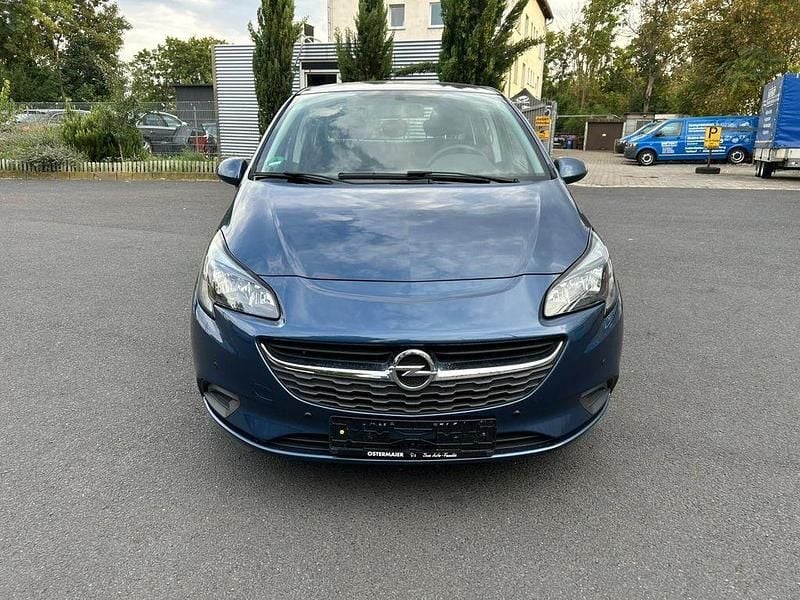 Blau Gebraucht 2016 Opel Corsa Edition Limousine | 6.990 € (Guter Preis) - Bild 1/4
