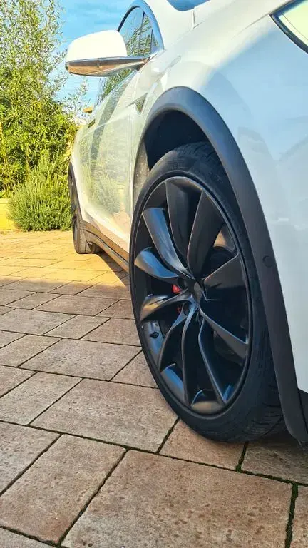 Gebraucht Tesla Model X 567 kW (772 PS) 2016 Weiß SUV
