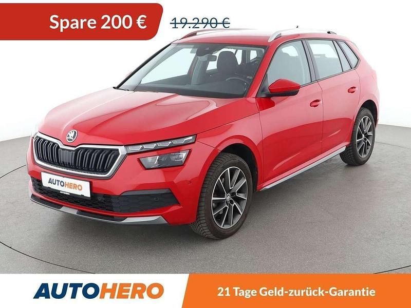 Rot Gebraucht 2019 Skoda Kamiq Style SUV | 18.790 € (Fairer Preis) - Bild 1/3