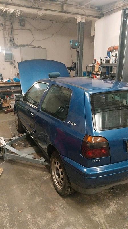 Gebraucht VW Golf III 75 PS (55 kW) 1997 Blau Kleinwagen