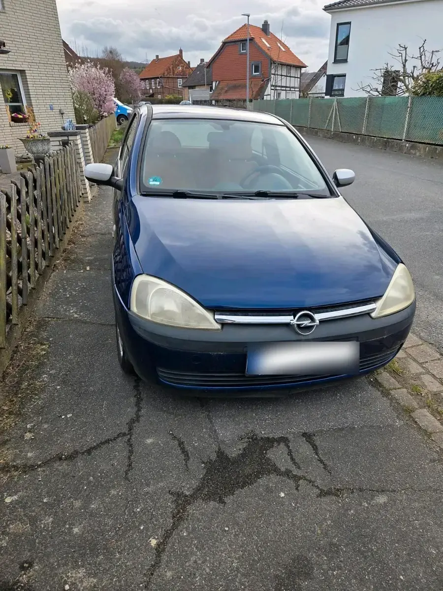 Gebraucht Opel Corsa 58 PS (42 kW) 2003 Blau Kleinwagen