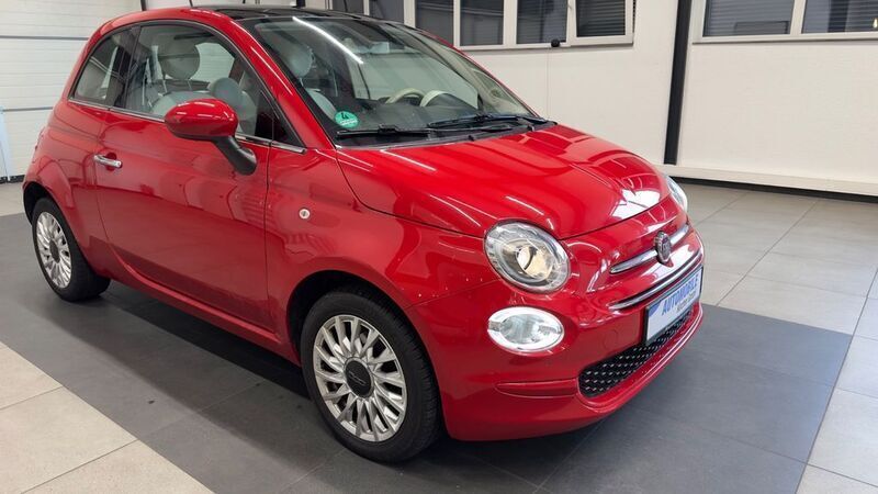 Rot Gebraucht 2018 Fiat 500 Lounge Kleinwagen | 7.990 € (Guter Preis) - Bild 1/4