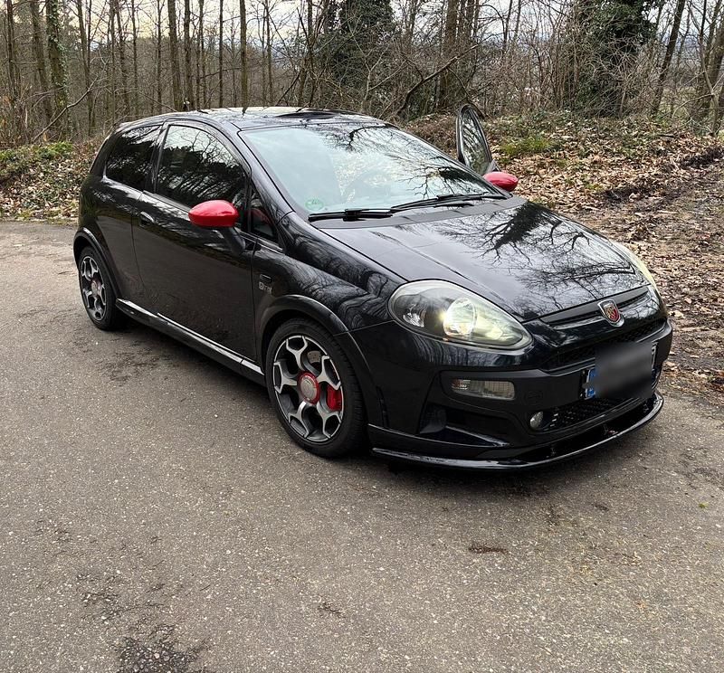Schwarz Gebraucht 2012 Abarth Punto Evo Kleinwagen | 9.999 € - Bild 1/4