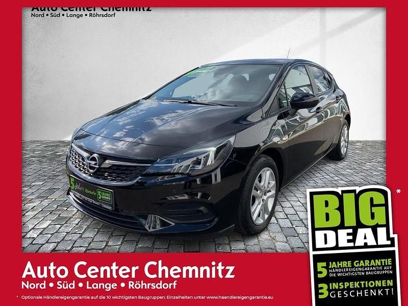 Onyx schwarz Gebraucht 2021 Opel Astra Edition Limousine | 14.909 € (Guter Preis) - Bild 1/4