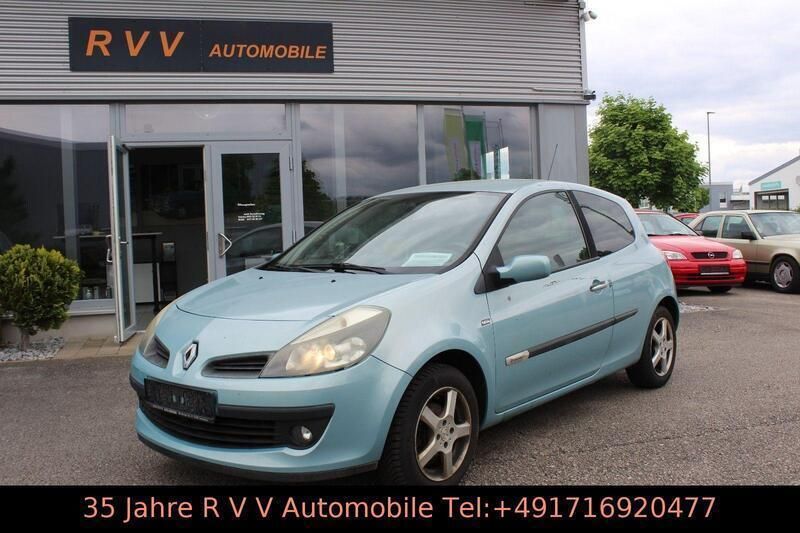 Blau Gebraucht 2007 Renault Clio III Rip Curl Kleinwagen | 990 € (Fairer Preis) - Bild 1/4