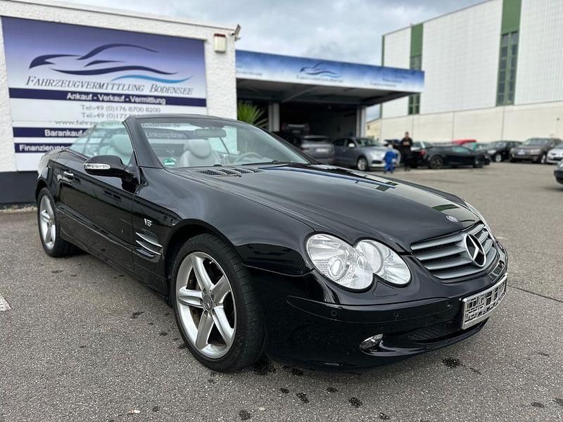Schwarz Gebraucht 2004 Mercedes SL500 Cabrio | 18.500 € (Fairer Preis) - Bild 1/4