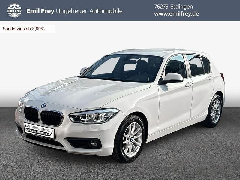 Alpinweiß Gebraucht 2019 BMW 118 Advantage Kleinwagen | 15.450 € (Guter Preis) - Bild 1/3