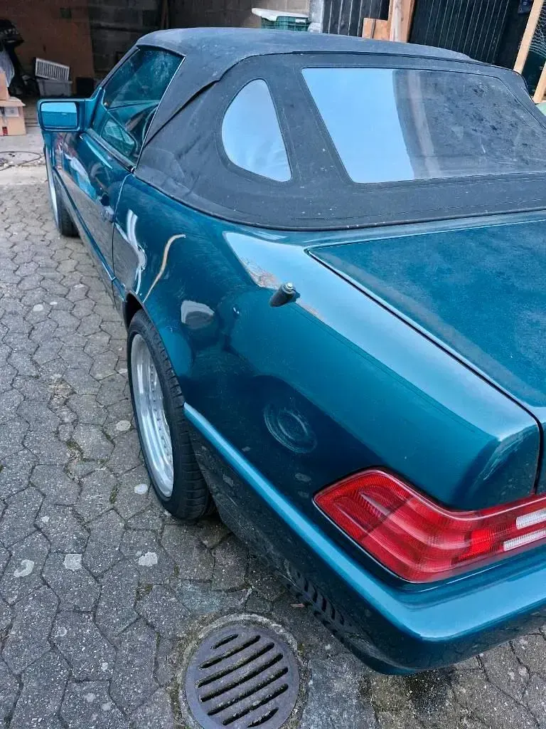 Gebraucht Mercedes SL280 200 PS (147 kW) 1995 Grün Cabrio