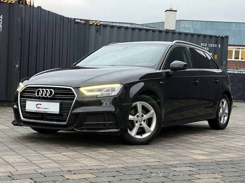 Schwarz Gebraucht 2018 Audi A3 S-Line Limousine | 15.790 € (Guter Preis) - Bild 1/4