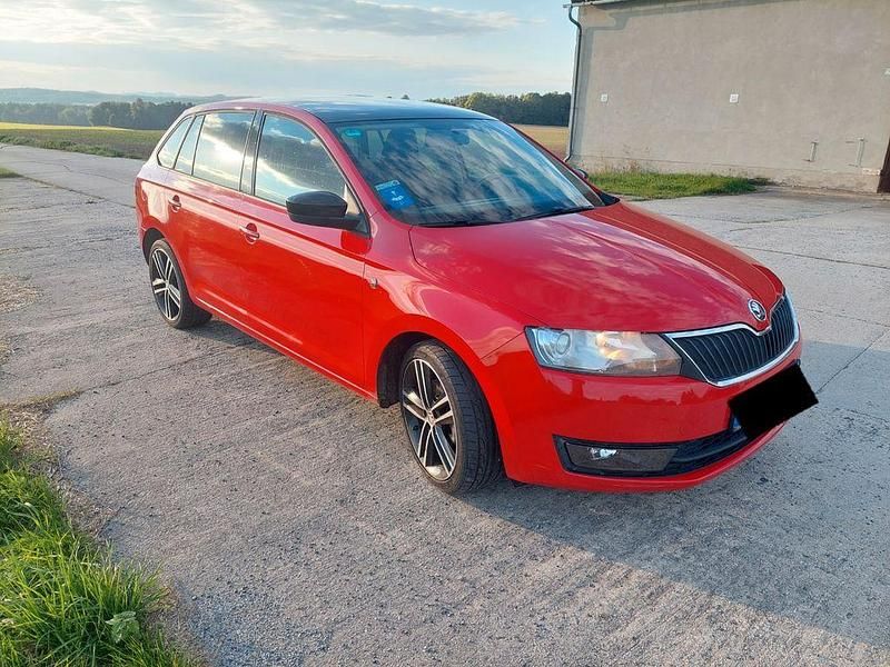 Rot Gebraucht 2014 Skoda Rapid Style Limousine | 8.500 € (Fairer Preis) - Bild 1/4