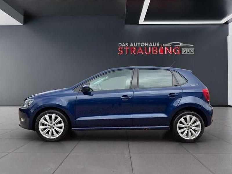 Gebraucht VW Polo Team 86 PS (63 kW) 2010 Blau Kleinwagen