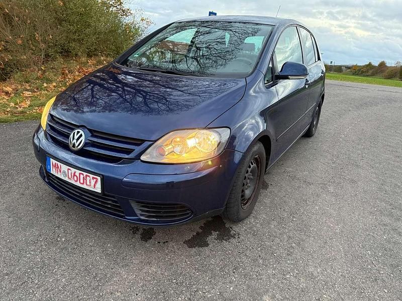 Shadow blue metallic Gebraucht 2006 VW Golf V Sportline Kleinwagen | 2.900 € (Superpreis) - Bild 1/4