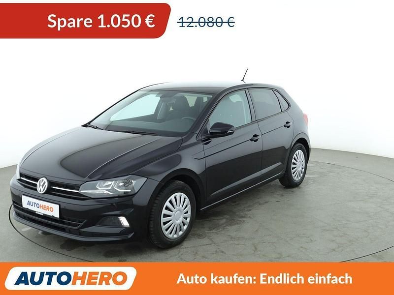 Schwarz Gebraucht 2018 VW Polo Comfortline Kleinwagen | 11.030 € (Fairer Preis) - Bild 1/3