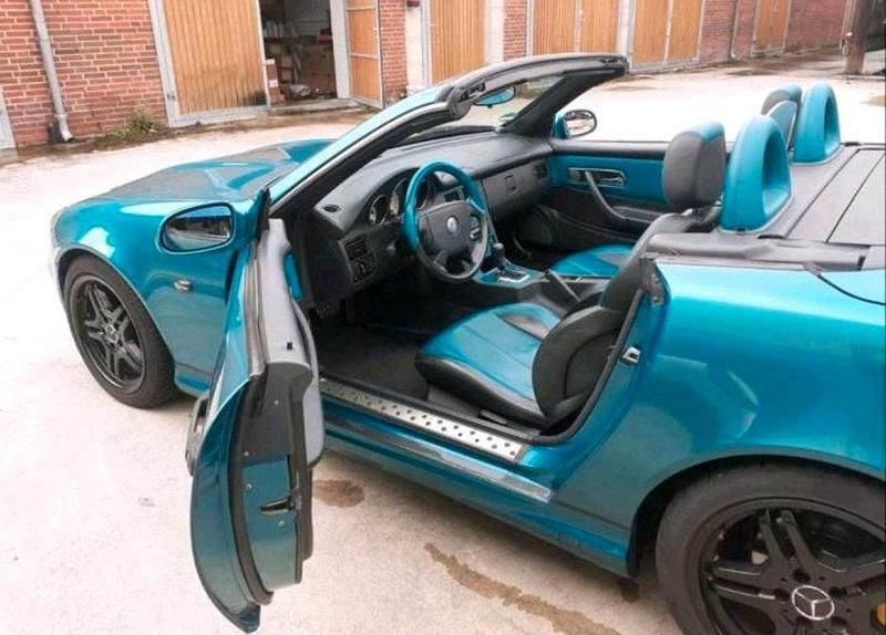 Gebraucht Mercedes SLK230 AMG 193 PS (141 kW) 1998 Grün Cabrio