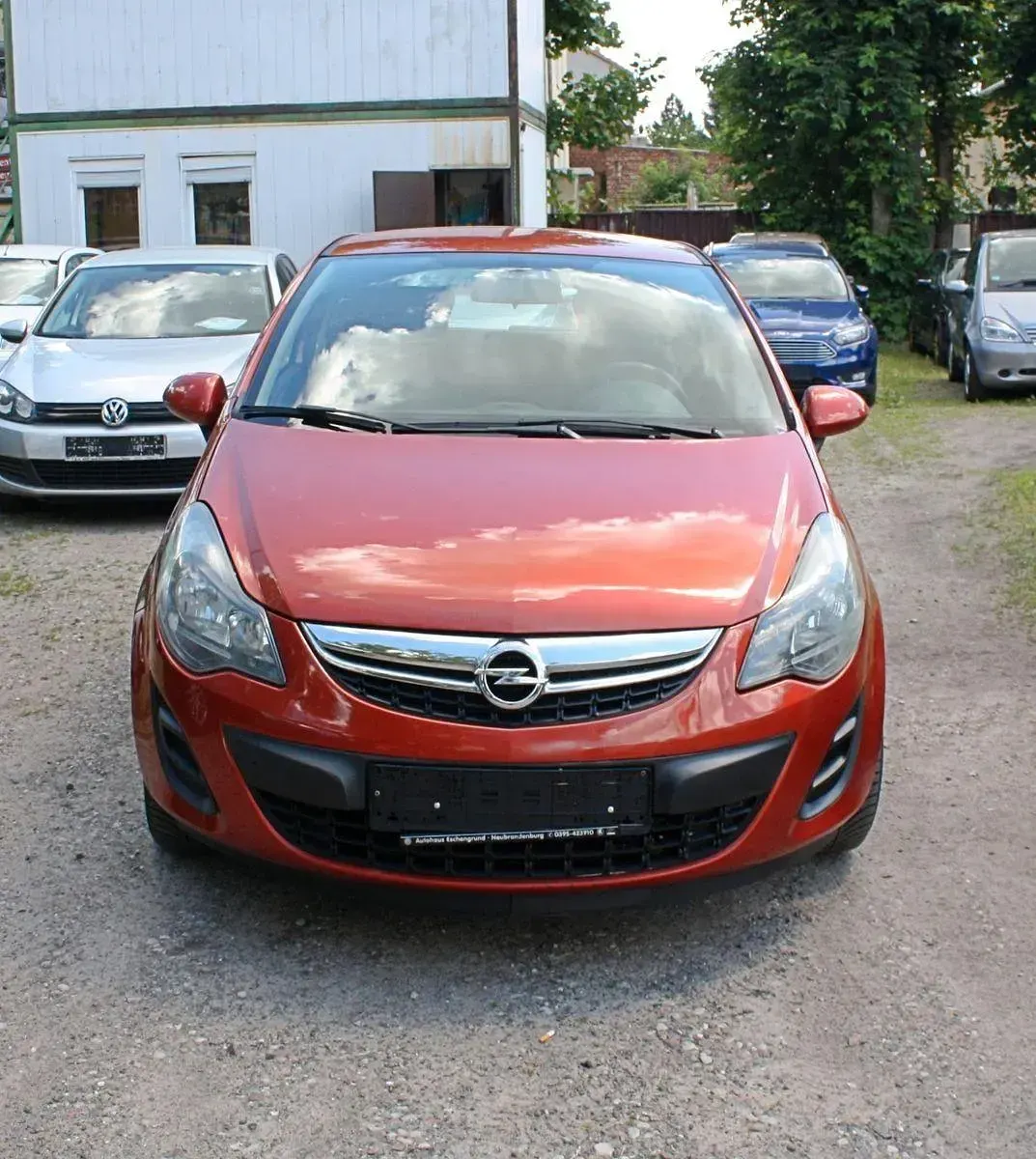 Gebraucht Opel Corsa Active 86 PS (63 kW) 2013 Orange Kleinwagen