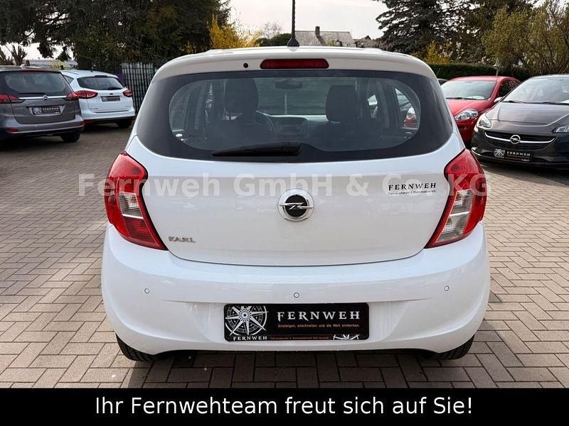 Gebraucht Opel Karl Edition 73 PS (53 kW) 2018 Weiß Kleinwagen