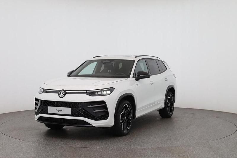 Pure white Neu 2025 VW Tayron R-line SUV | 53.000 € (Superpreis) - Bild 1/4