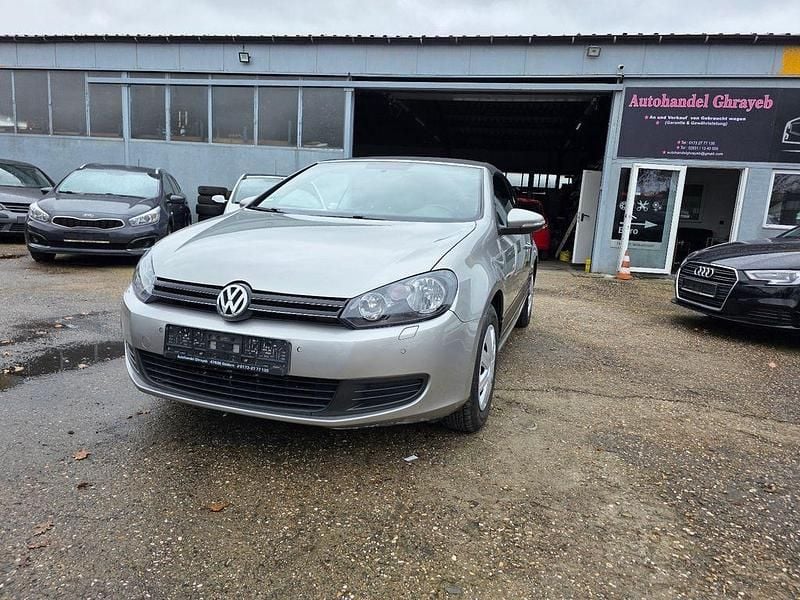 Gebraucht VW Golf Cabriolet Basis 105 PS (77 kW) 2013 Silber Cabrio