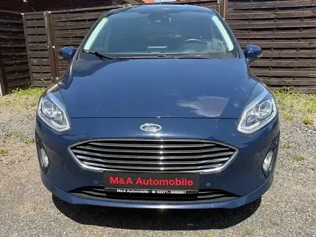Gebraucht Ford Fiesta Titanium 86 PS (63 kW) 2018 Blau Kleinwagen