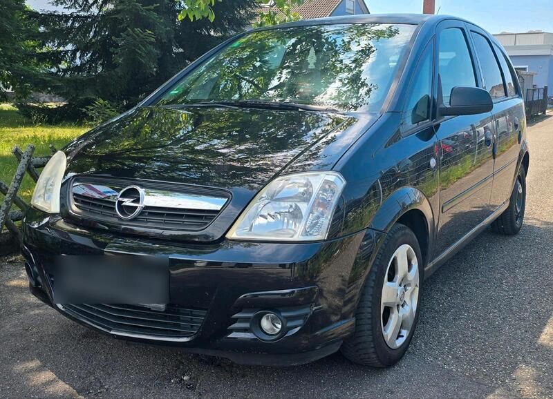 Schwarz Gebraucht 2009 Opel Meriva Van / Kleinbus | 450 € (Superpreis) - Bild 1/4
