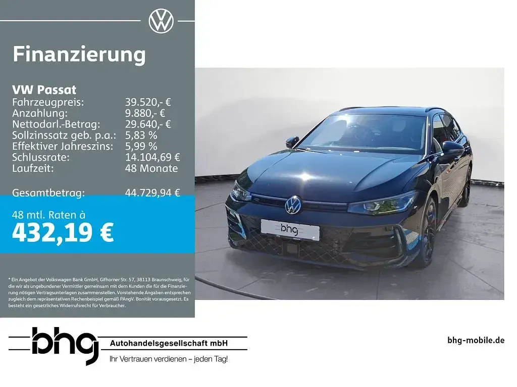 Gebraucht VW Passat R-line 193 PS (141 kW) 2025 Kombi