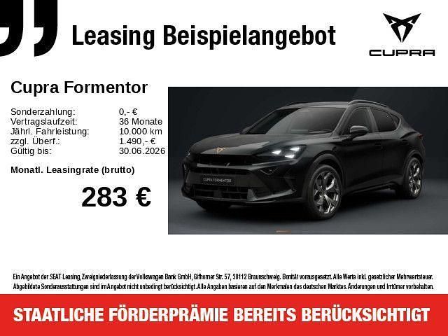 Neu Cupra Formentor 204 PS (150 kW) 2026 Schwarz SUV