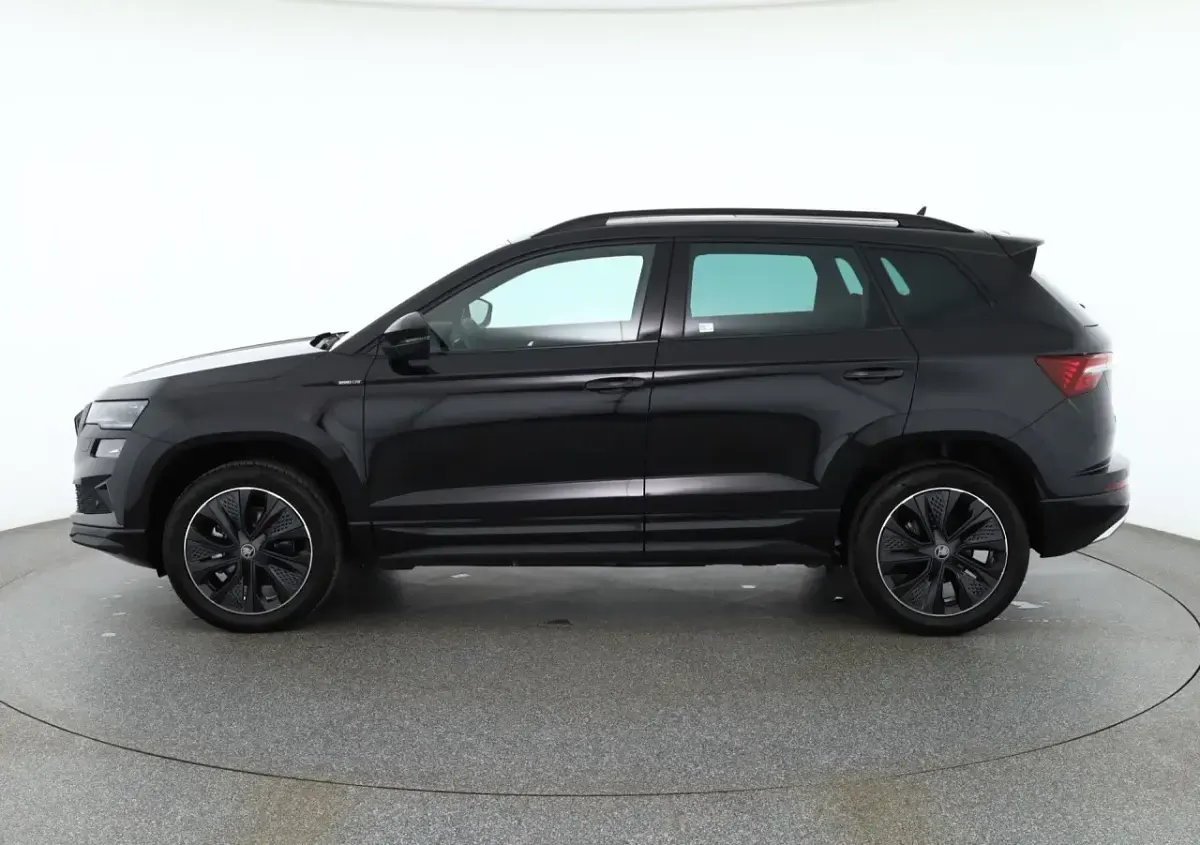 Gebraucht Skoda Karoq Style 150 PS (110 kW) 2017 Moon weiß metallic (metallic) SUV