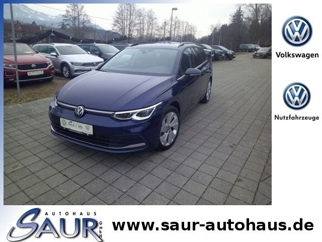 Blau Gebraucht 2023 VW Golf VIII Style Kombi | 29.987 € (Guter Preis) - Bild 1/4