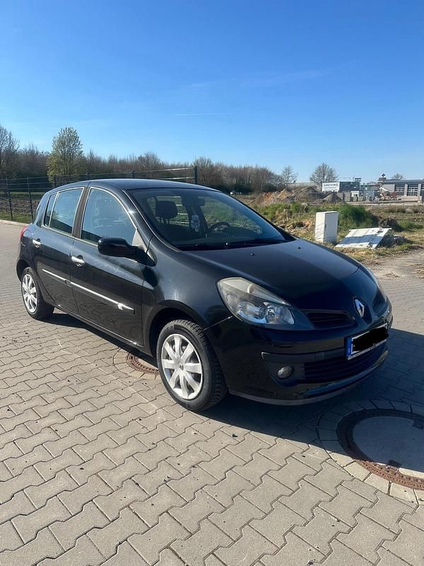 Gebraucht Renault Clio II 75 PS (55 kW) 2007 Schwarz Kleinwagen