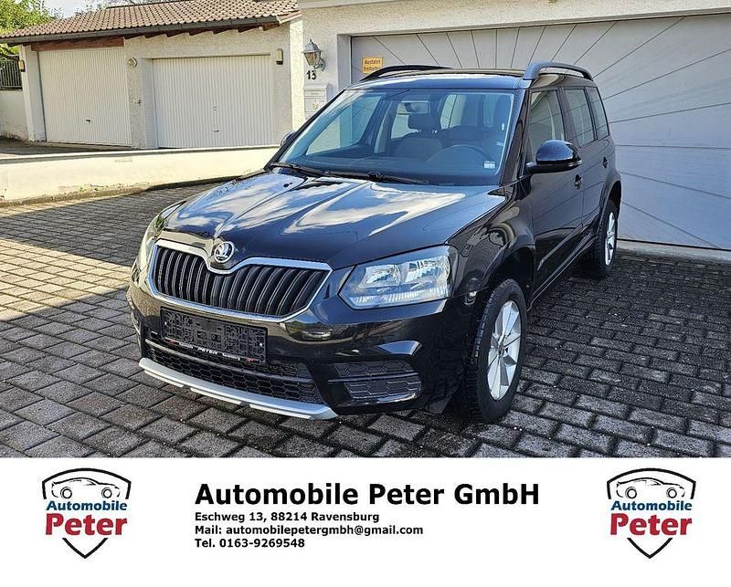 Schwarz Gebraucht 2017 Skoda Yeti Cool Edition SUV | 9.300 € (Fairer Preis) - Bild 1/4