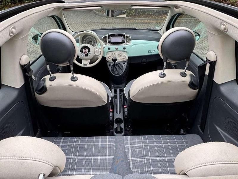 Grün Gebraucht 2017 Fiat 500C Cabrio | 7.690 € (Guter Preis) - Bild 1/4