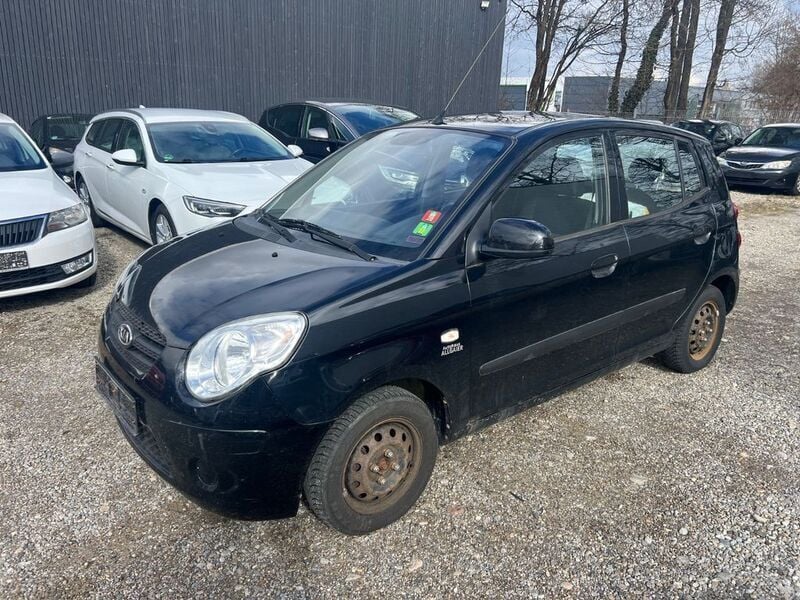 Gebraucht Kia Picanto Vision 65 PS (47 kW) 2010 Schwarz Kleinwagen