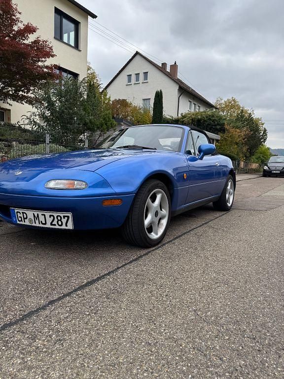 Gebraucht Mazda MX5 131 PS (96 kW) 1991 Blau Cabrio
