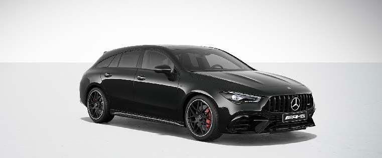 Schwarz Neu 2025 Mercedes CLA45 AMG Shooting Brake AMG Kombi | 68.900 € - Bild 1/4