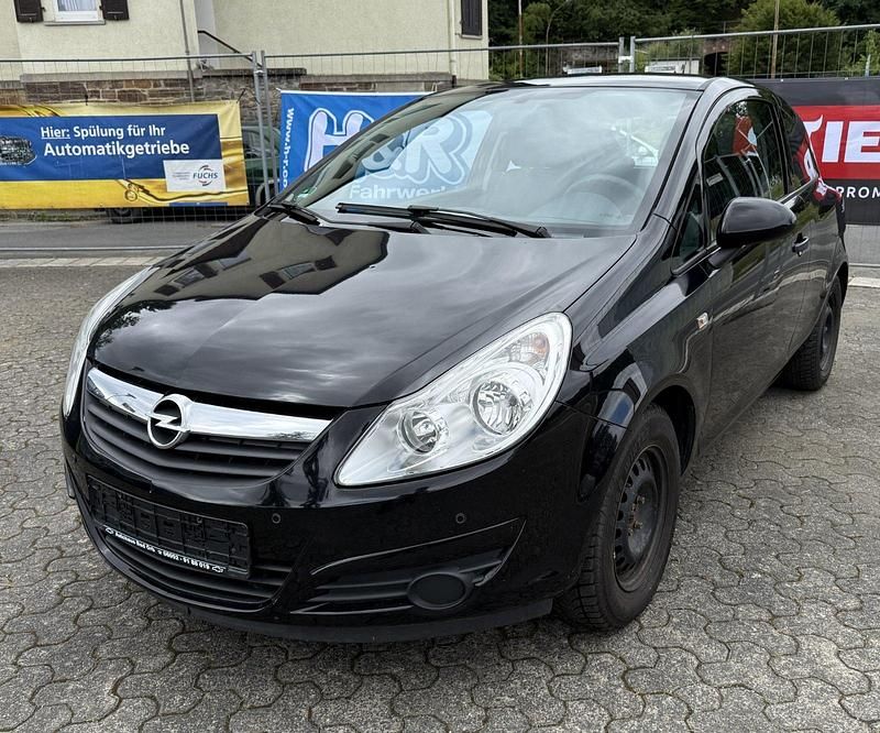 Schwarz Gebraucht 2009 Opel Corsa Kleinwagen | 2.000 € (Fairer Preis) - Bild 1/4