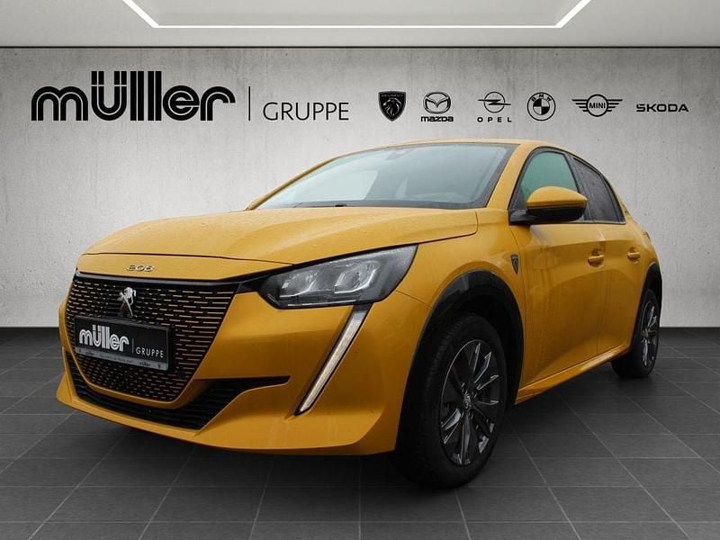 Gebraucht Peugeot e-208 Active 100 kW (136 PS) 2021 Gelb Kleinwagen