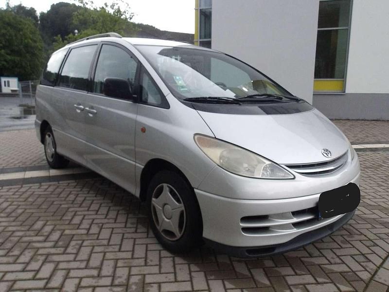 Gebraucht Toyota Previa 156 PS (114 kW) 2003 Silber Van / Kleinbus