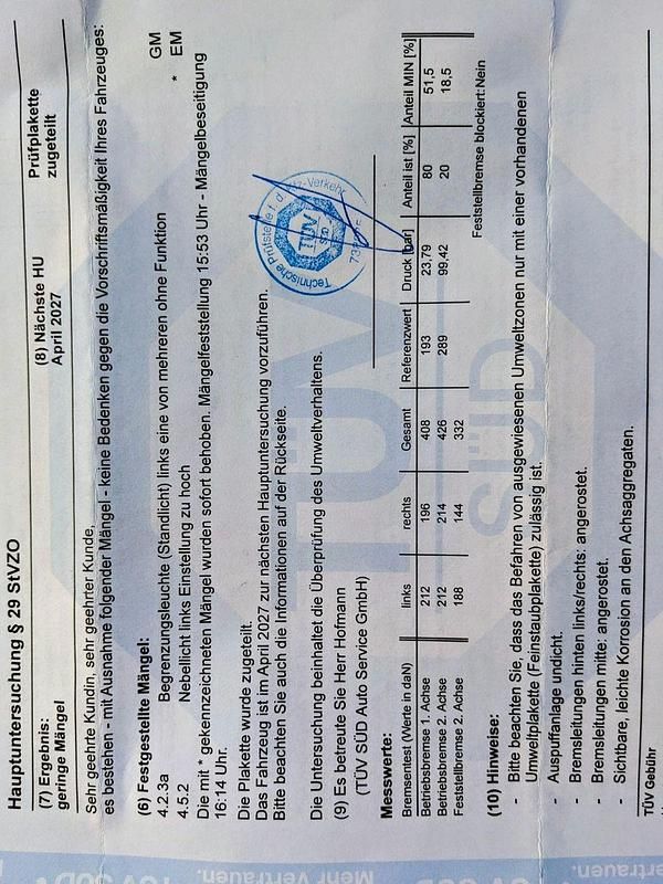 Gebraucht Opel Meriva Edition 105 PS (77 kW) 2007 Blau Van / Kleinbus