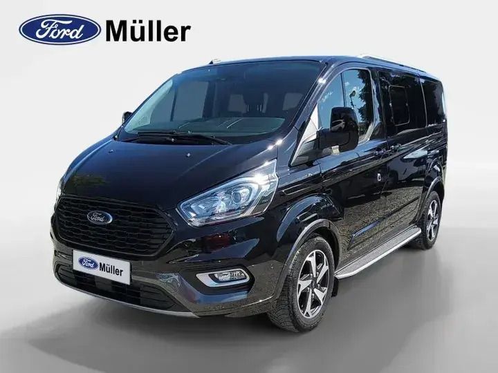 Obsidianschwarz Gebraucht 2023 Ford Transit Custom Active | 42.850 € (Fairer Preis) - Bild 1/4