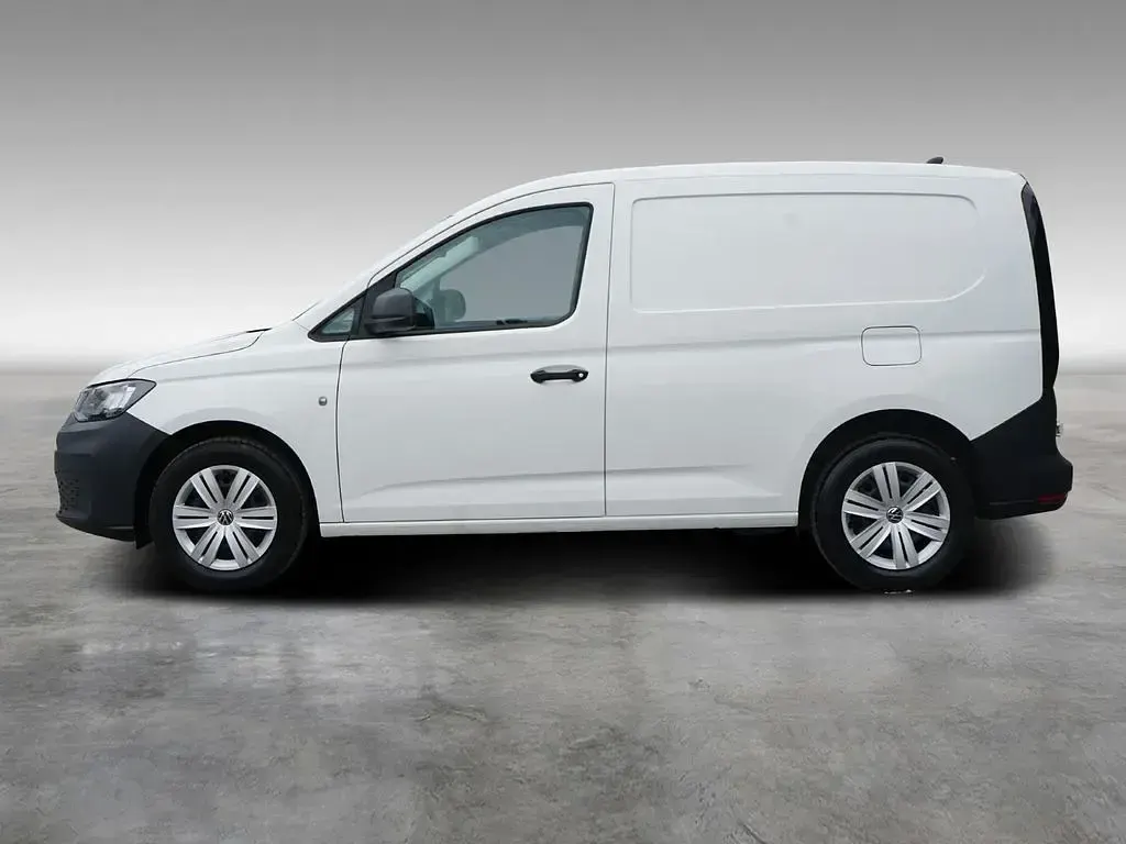 Gebraucht VW Caddy 102 PS (75 kW) 2021 Weiß Van / Kleinbus