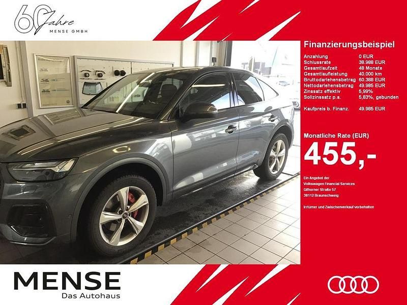 Daytonagrau perleffekt Gebraucht 2024 Audi Q5 Sportback S-Line SUV | 49.985 € (Guter Preis) - Bild 1/4