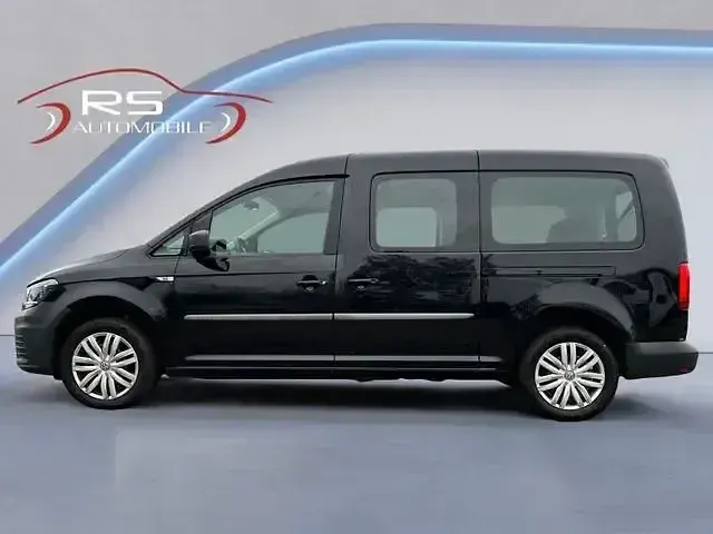Second-hand VW Caddy Maxi 102 CP (75 kW) 2019 Negru Monovolum