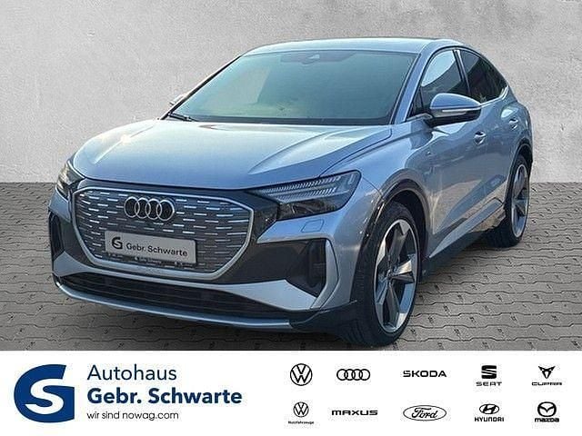 Gebraucht Audi Q4 Sportback e-tron Sport 150 kW (204 PS) 2023 Silber SUV